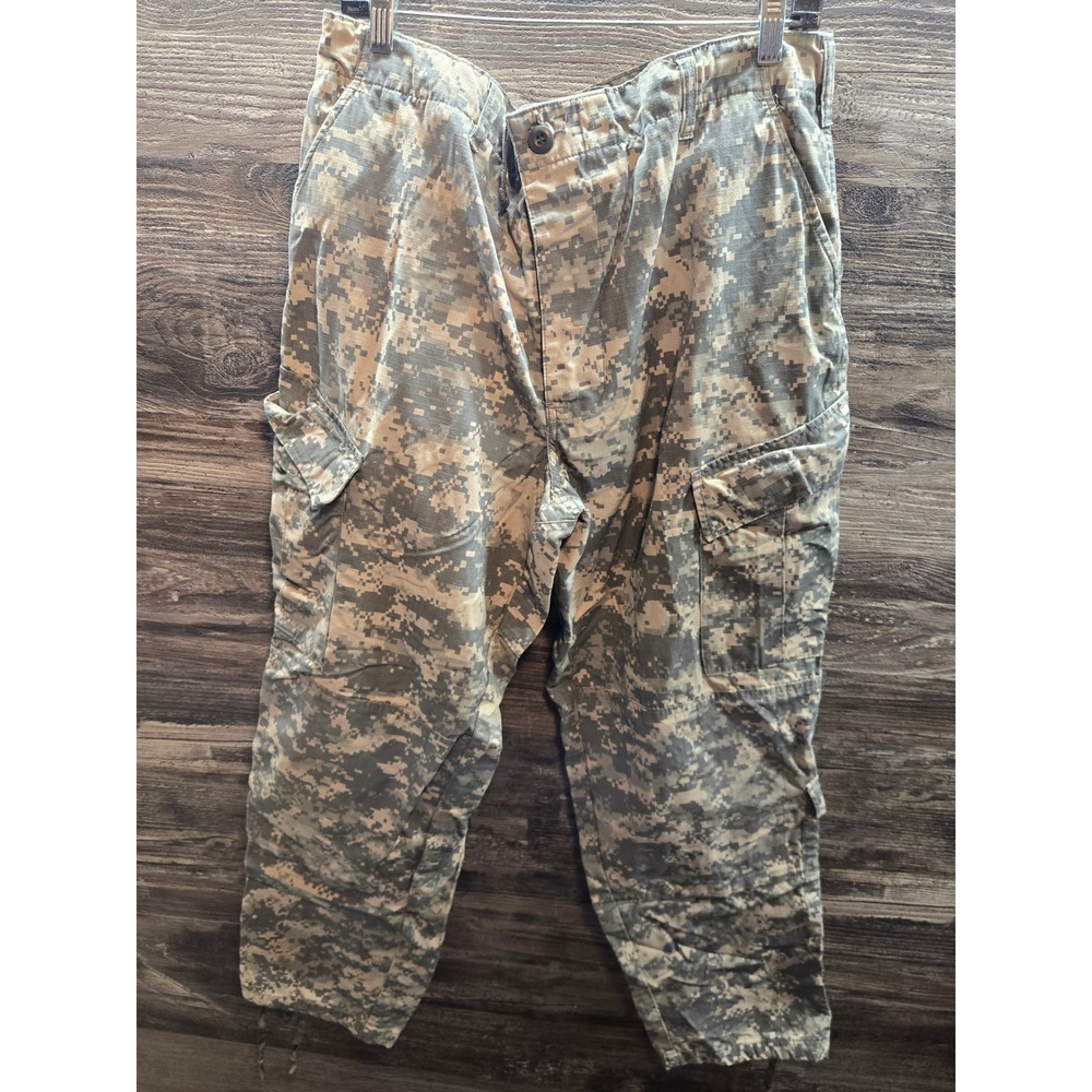US Military ACU Digital Camo Cargo Pants Large Regular Army Combat Uniform UCP